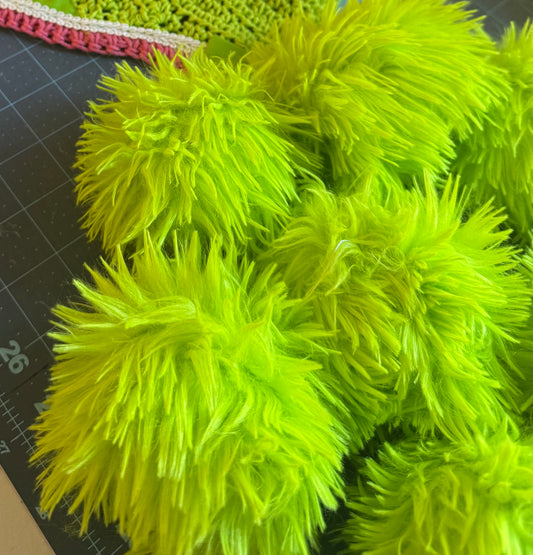 Pom Pom ADD ON for grinch bonnet