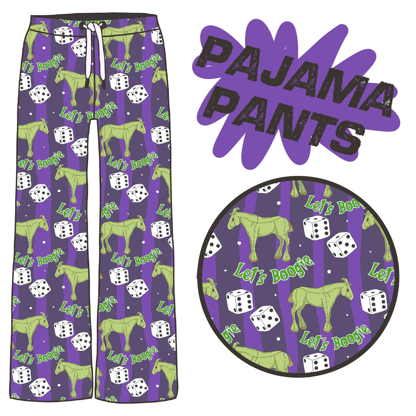 PREORDER let’s boogie pj pants