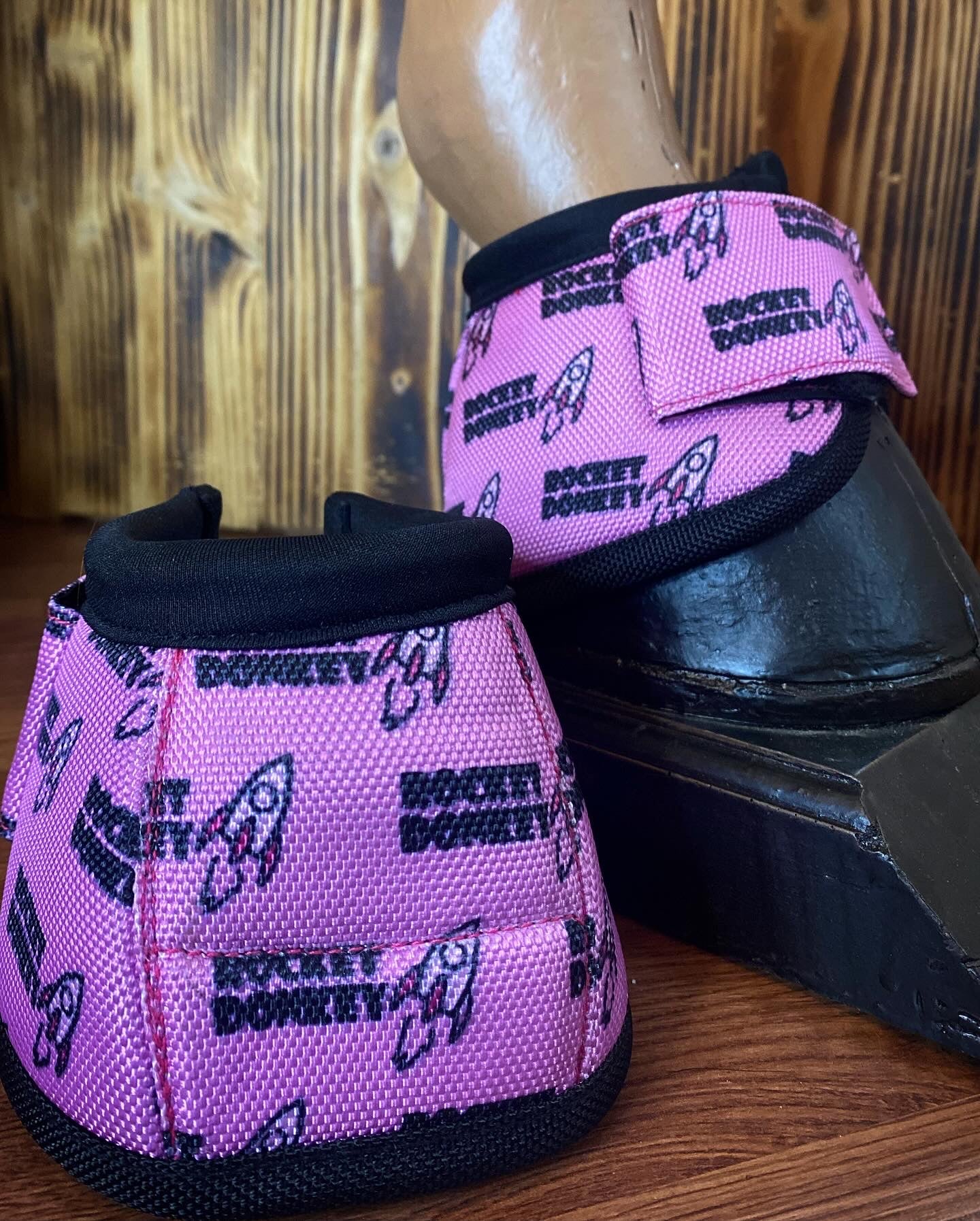 Rocket donkey bell boots