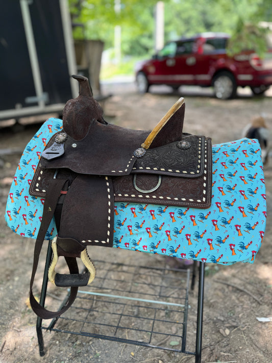 Hei Hei western saddle pad COVER