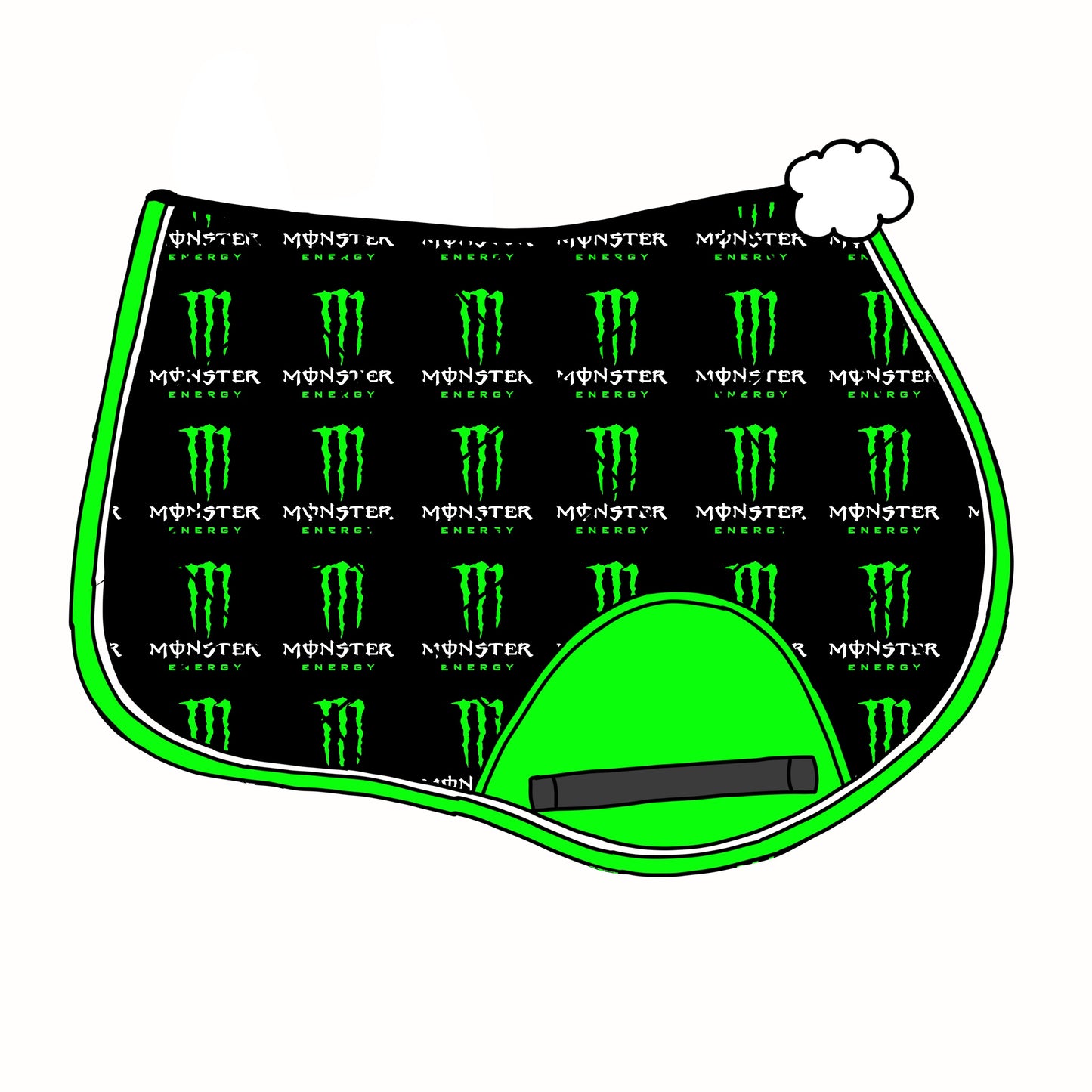 PRE ORDER monster saddle pad jump/dressage