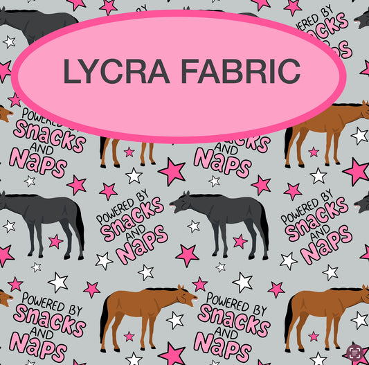 PREORDER naps and snacks Lycra (4 way stretch) fabric 1 yard PRECUT