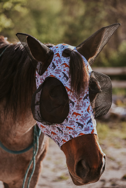 Naps and snacks fly mask