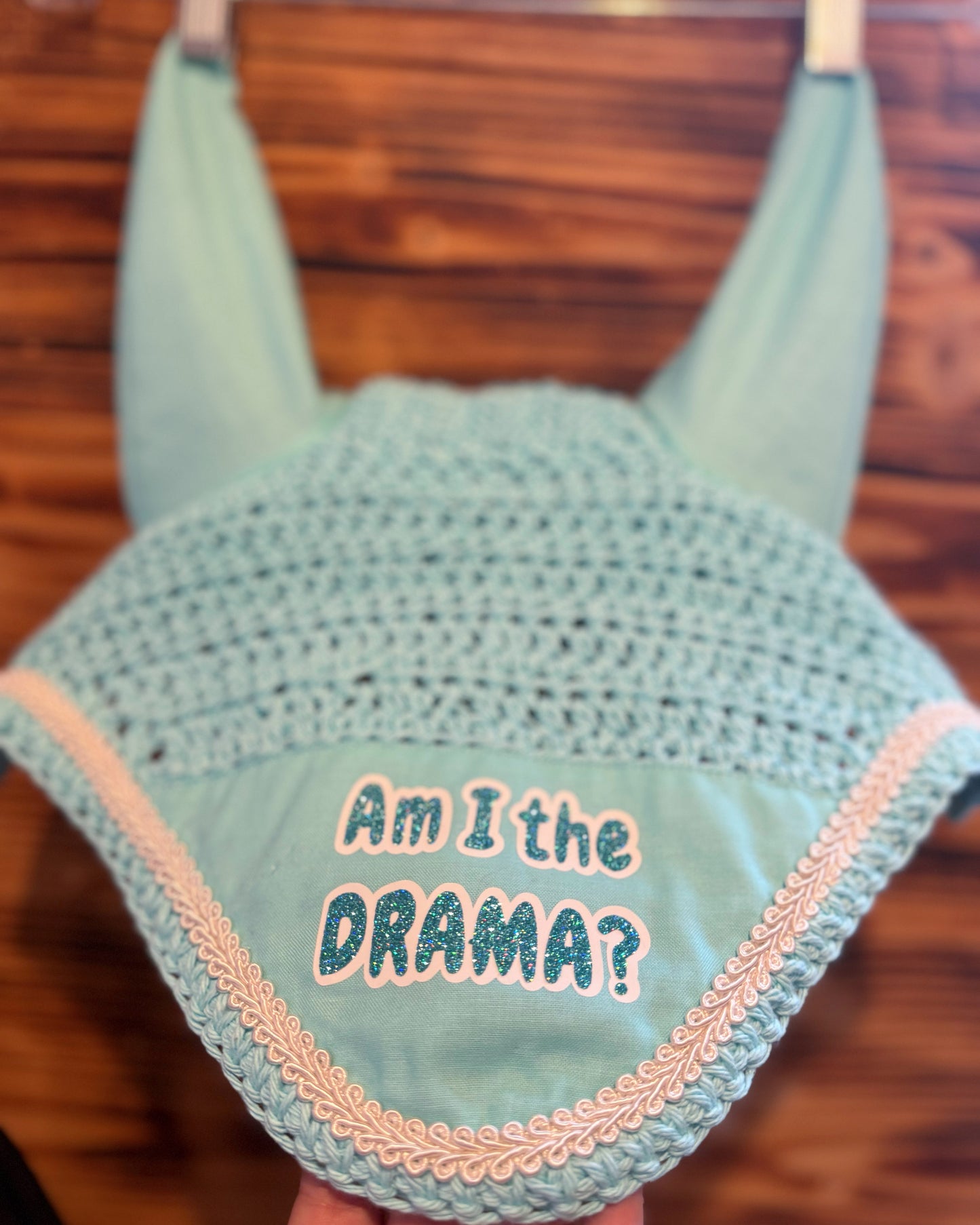 Aqua “am I the drama” fly bonnet