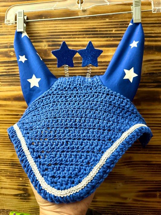 Blue star fly bonnet