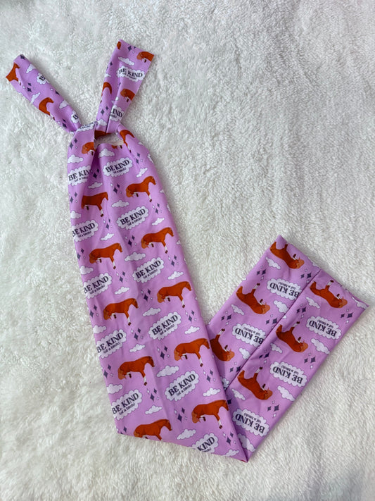 (Be kind) of a b**** purple tail bag