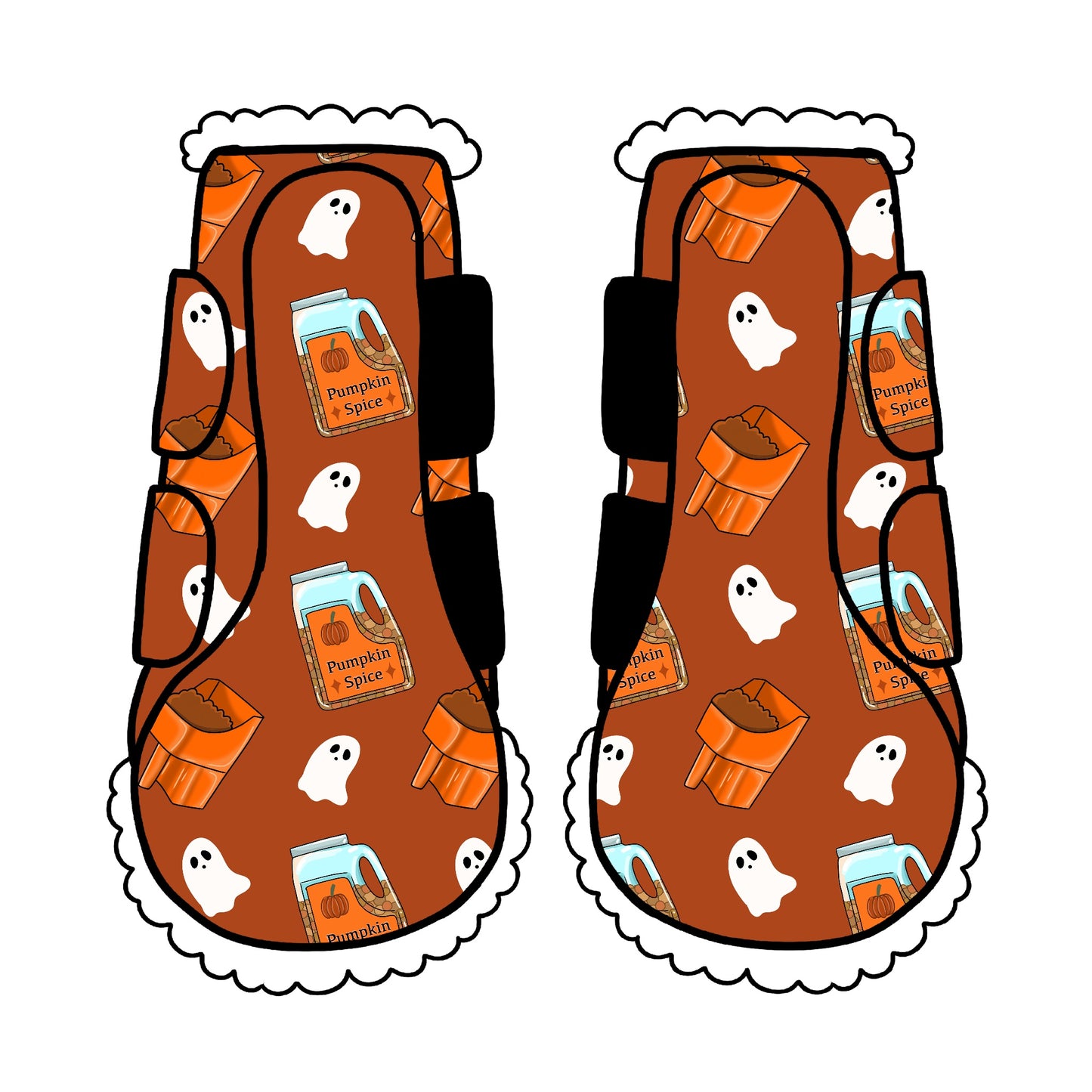PREORDER pumpkin spice boots
