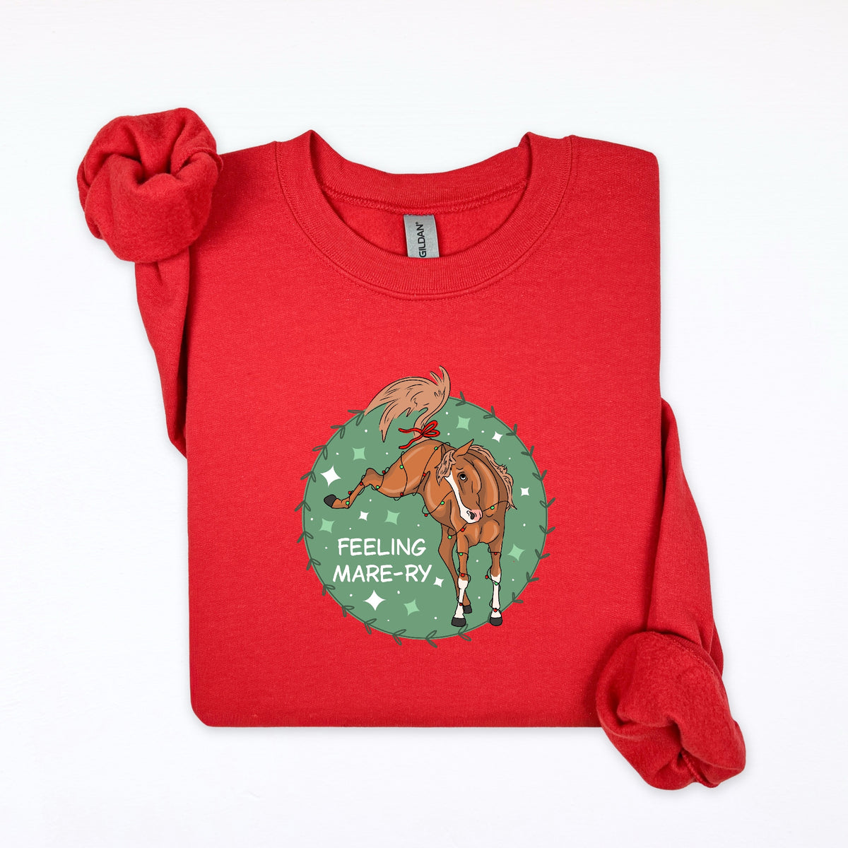 PREORDER feeling mare-ry crewneck sweatshirt