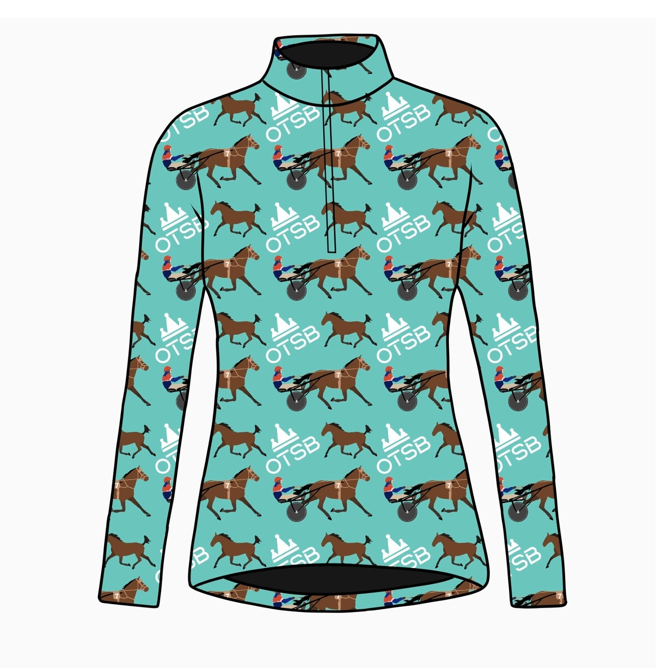 PREORDER OTSB long sleeve quarter zip