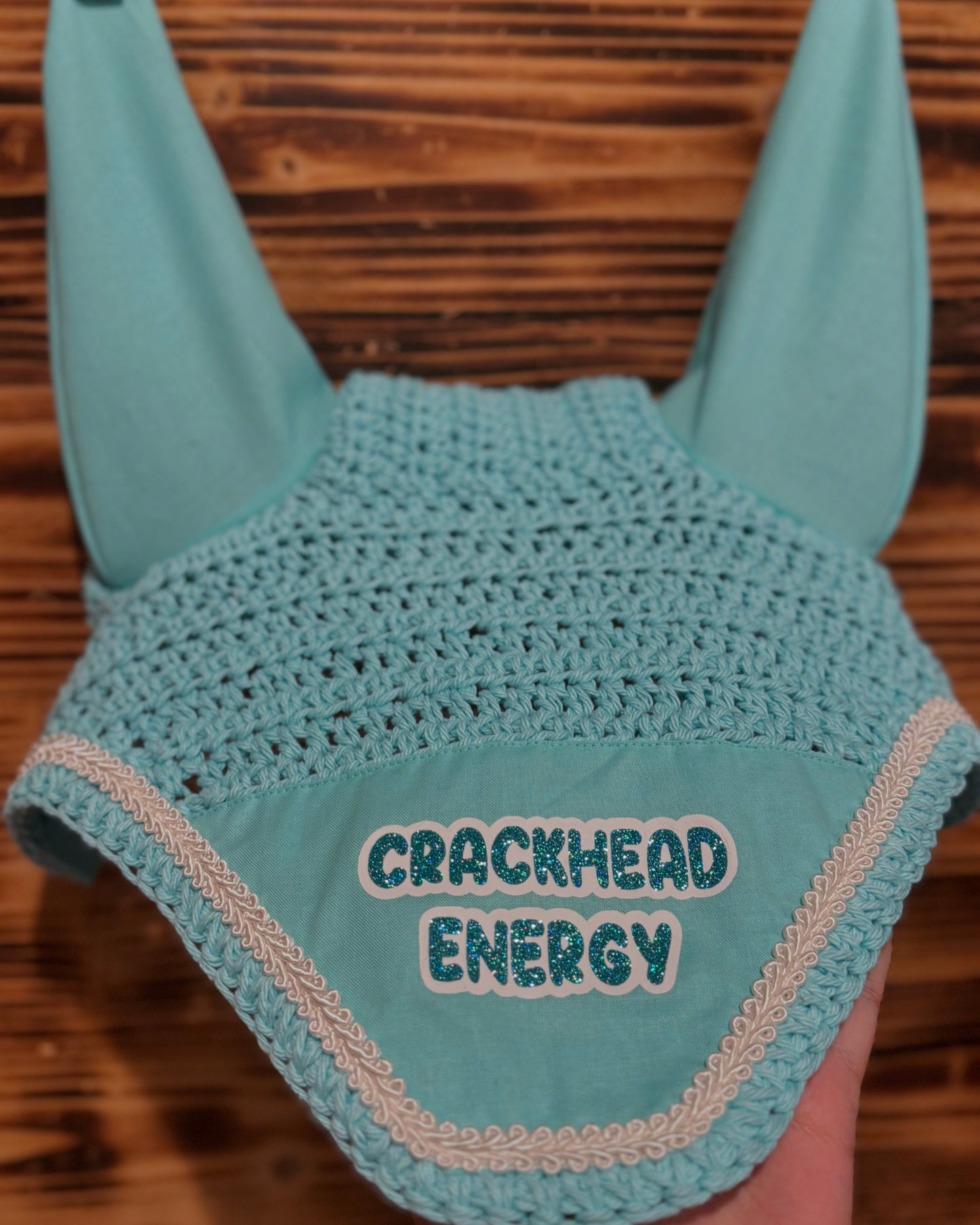 Crackhead energy fly bonnet