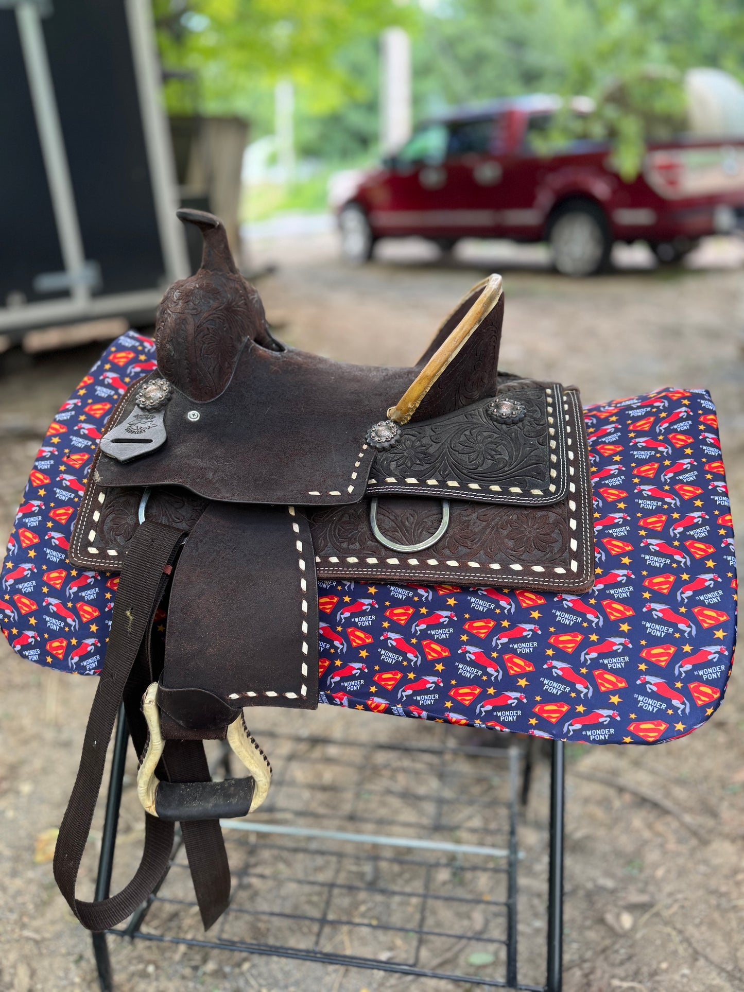 Wonder pony western saddle pad COVER