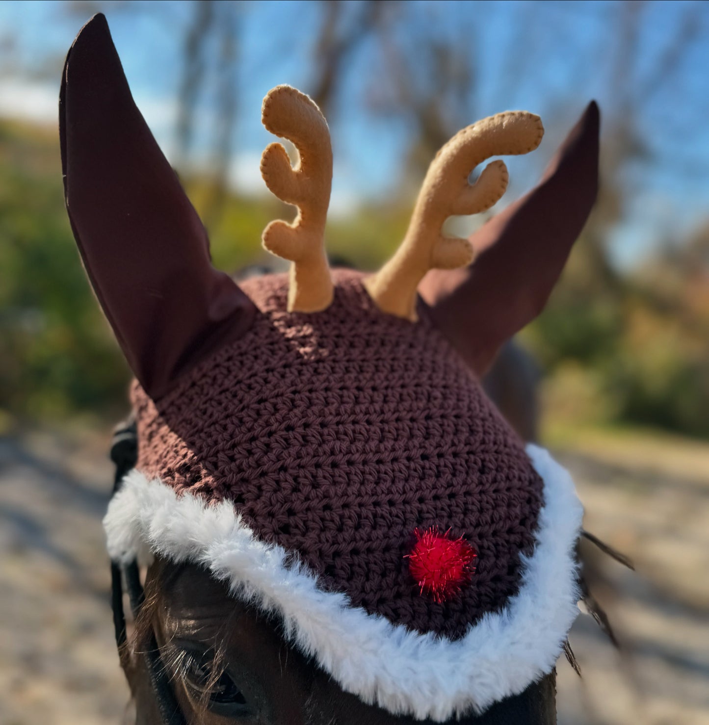 Reindeer fly bonnet