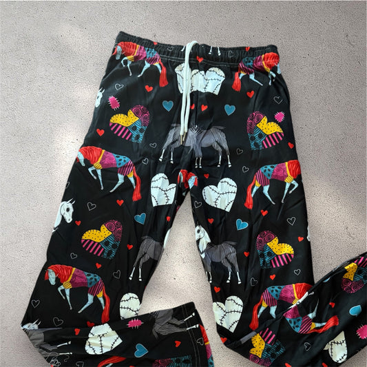 Halloween horses PJ pants