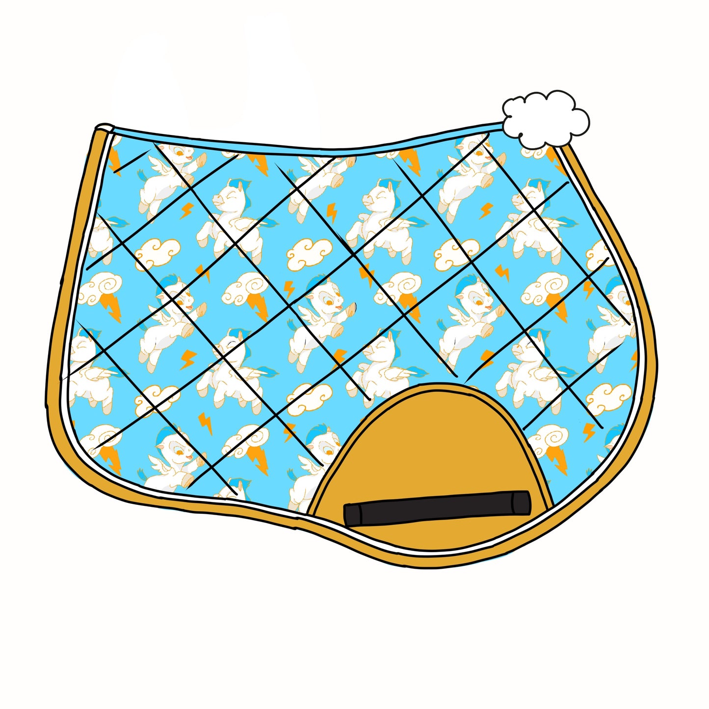 PREORDER Pegasus saddle pad