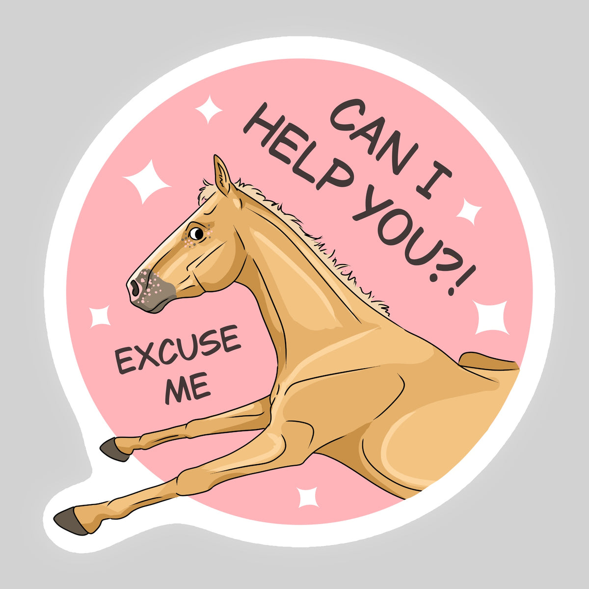 Can I help you STICKER sheet