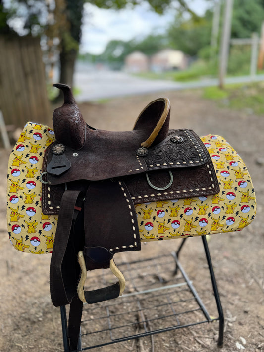 Video game western saddle pad COVER