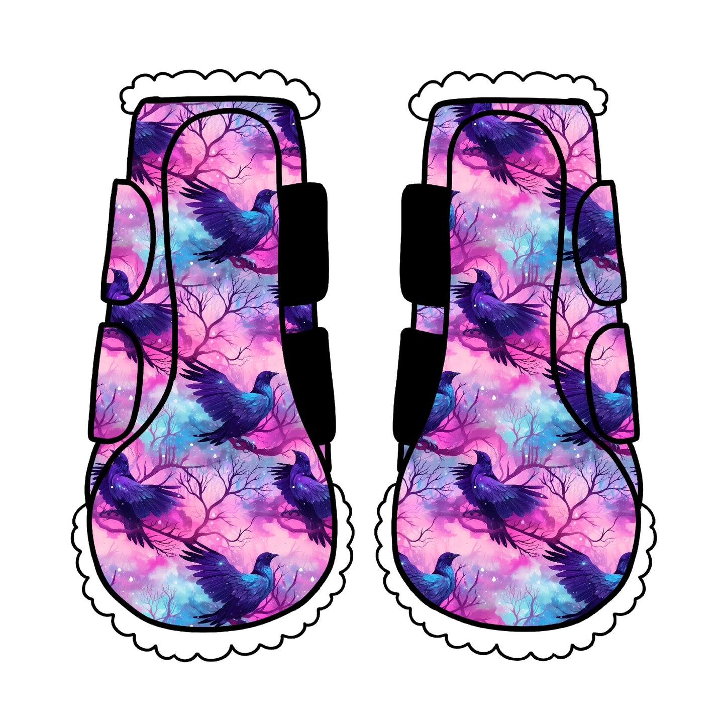 PREORDER pastel crows boots