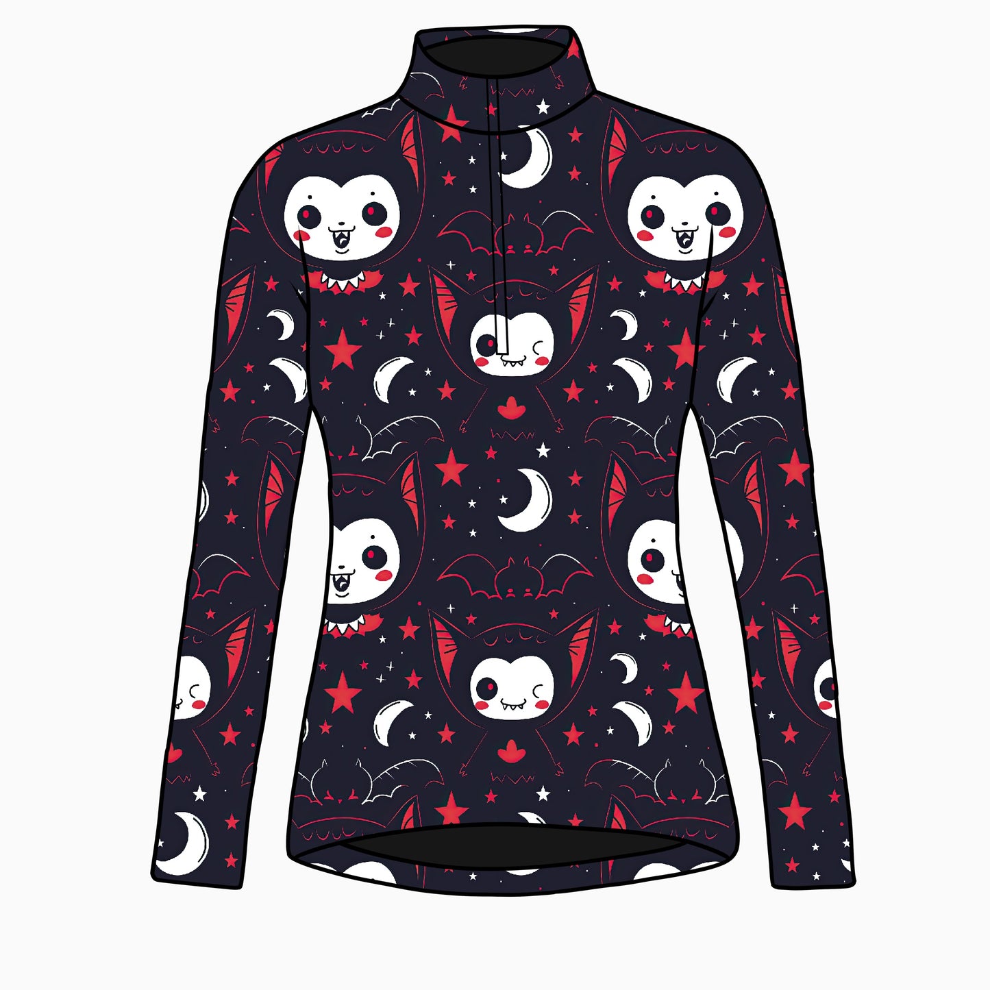 PREORDER vampire long sleeve quarter zip