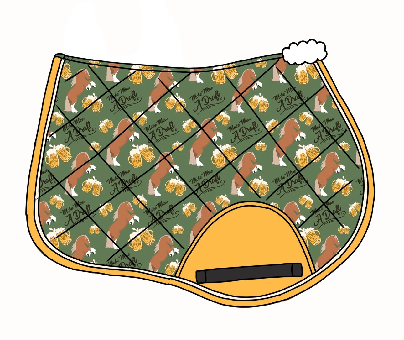 PREORDER Draft saddle pad