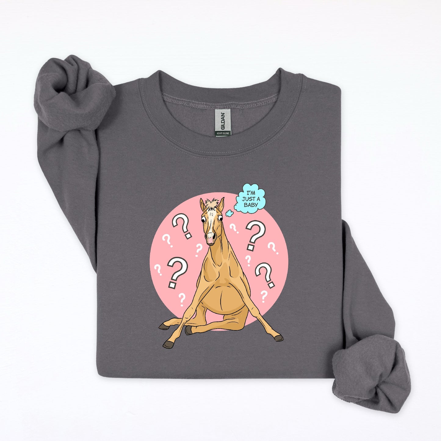 PREORDER just a baby crewneck sweatshirt