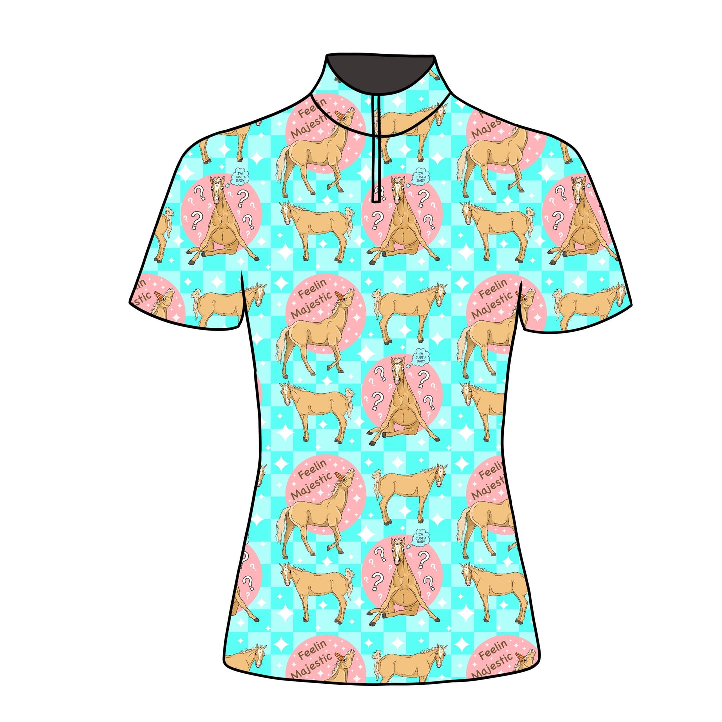 PREORDER Pablo short sleeve quarter zip