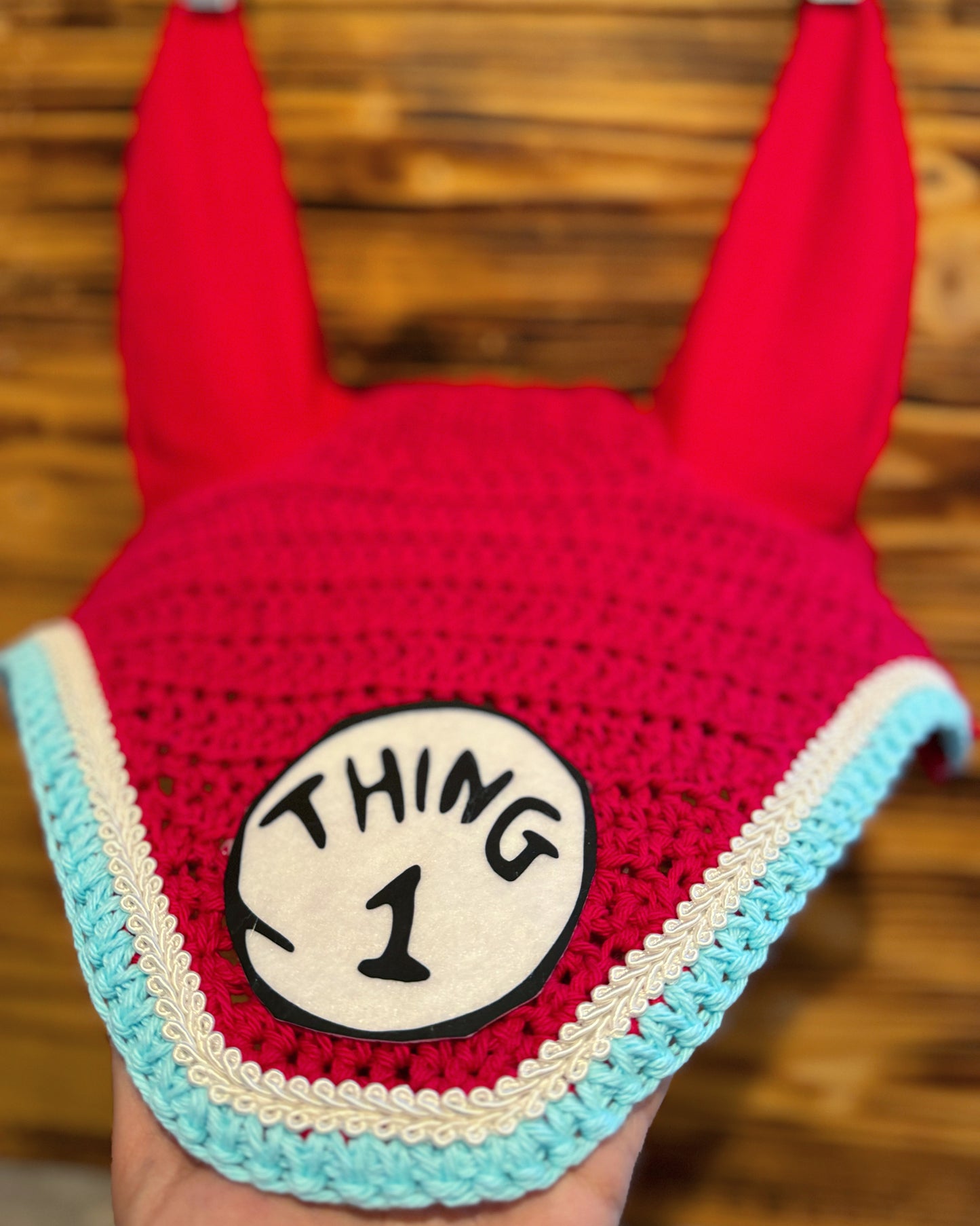 Thing 1 fly bonnet