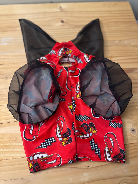 Lightning McQueen fly mask