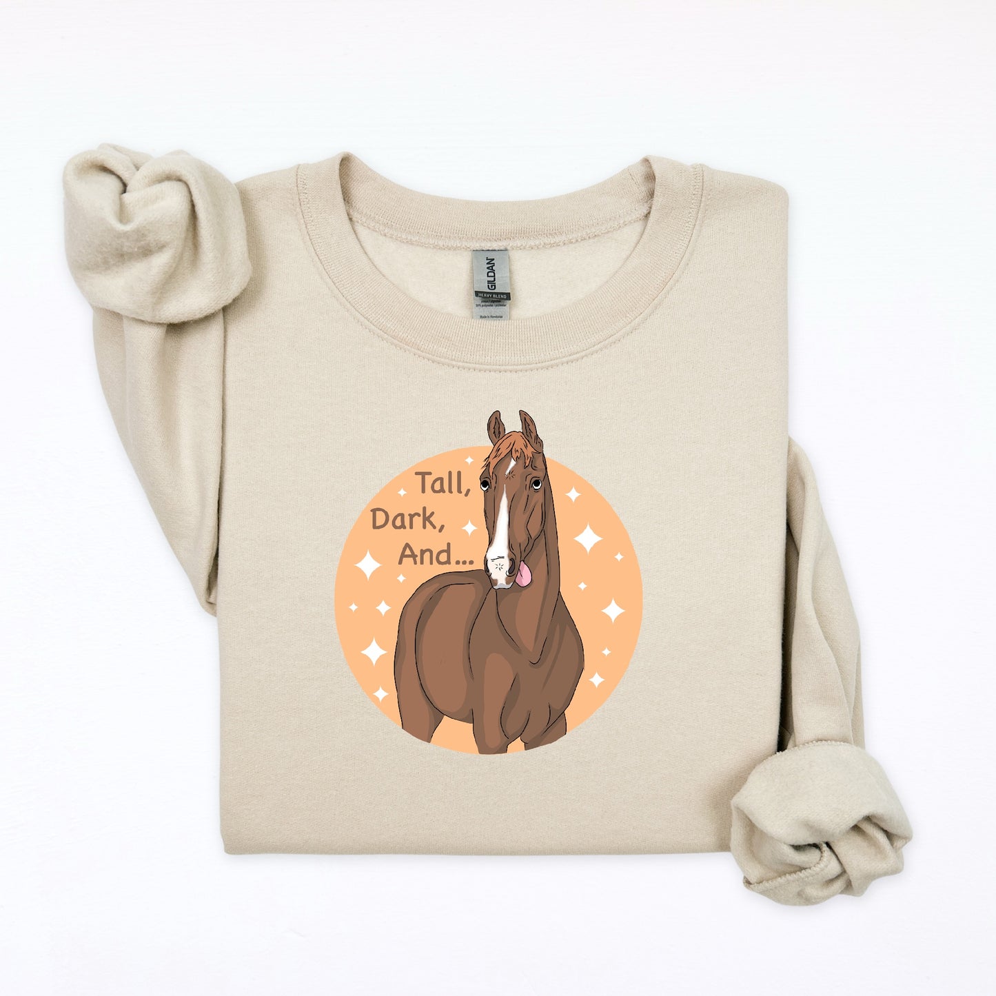 PREORDER tall dark and… crewneck sweatshirt