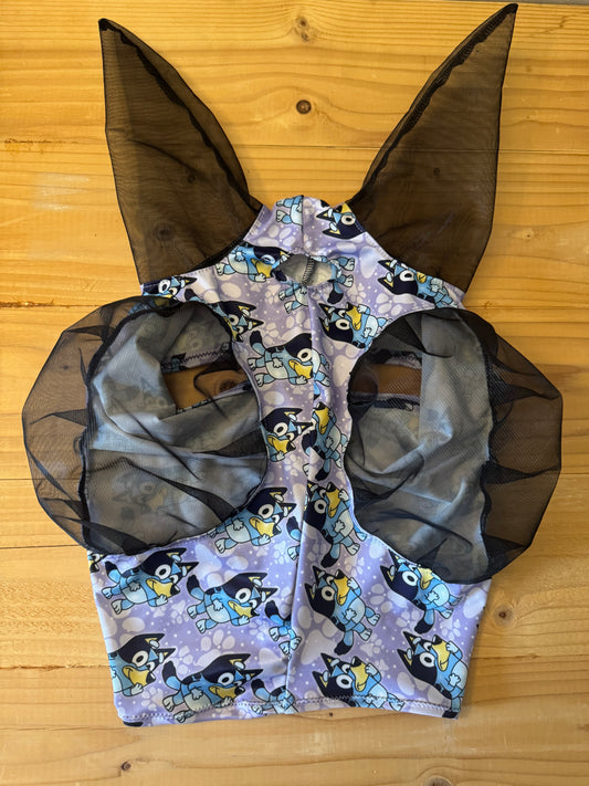 Bluey fly mask