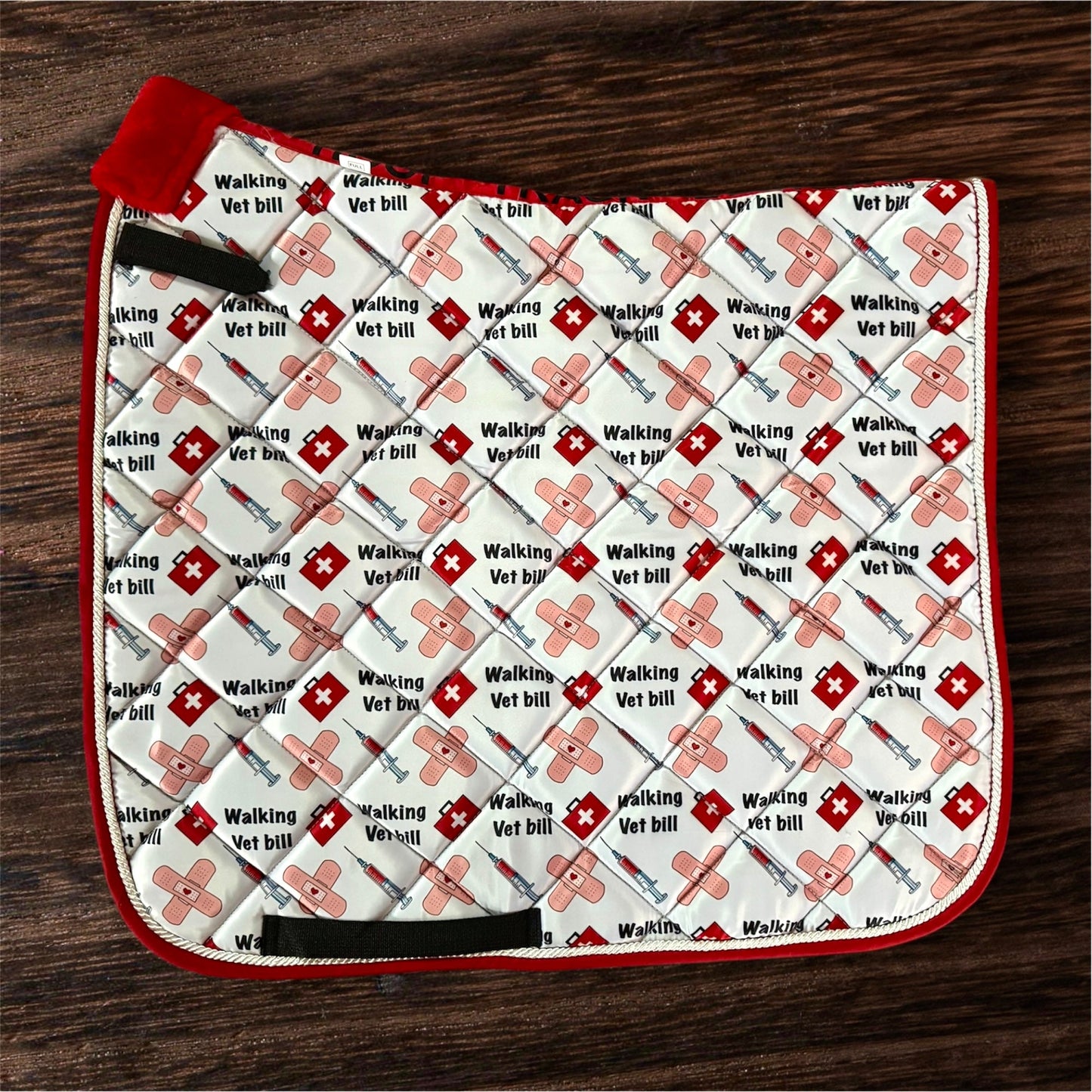 PREORDER Walking vet bill saddle pad