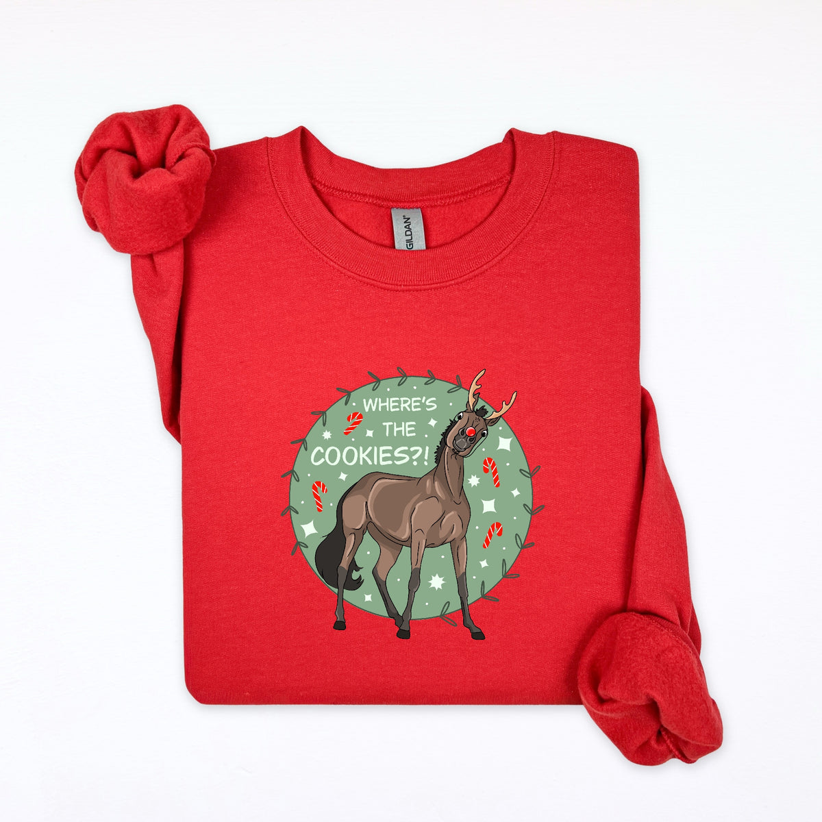 PREORDER where’s the cookies  crewneck sweatshirt