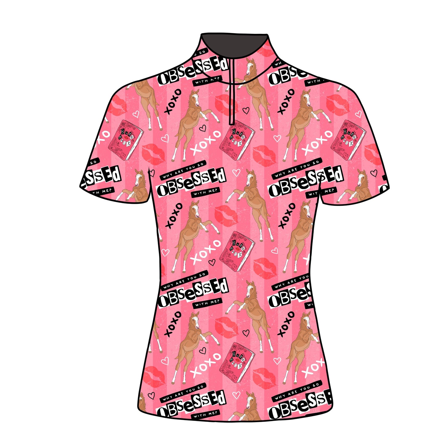 PREORDER mean girls short sleeve quarter zip