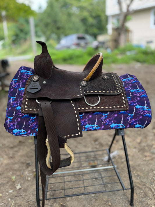 Lightning western saddle pad COVER