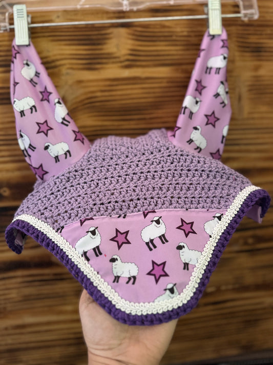 Purple sheep bonnet