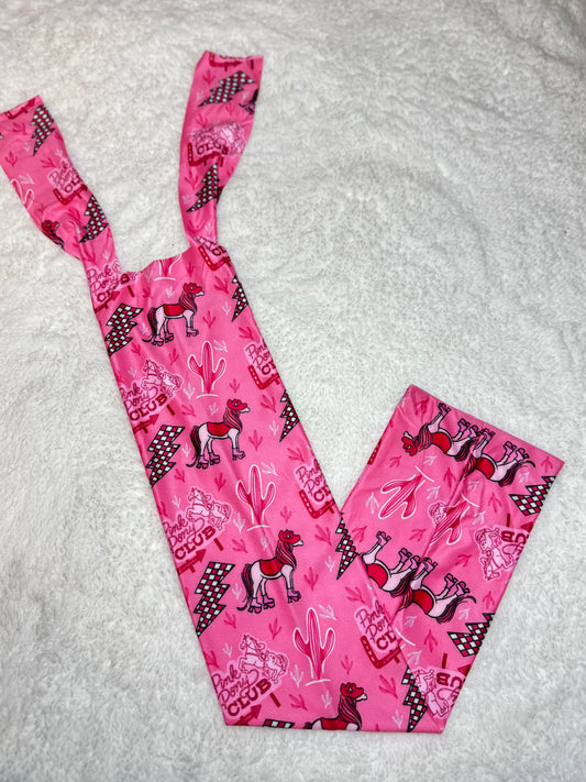 Pink pony club tail bag