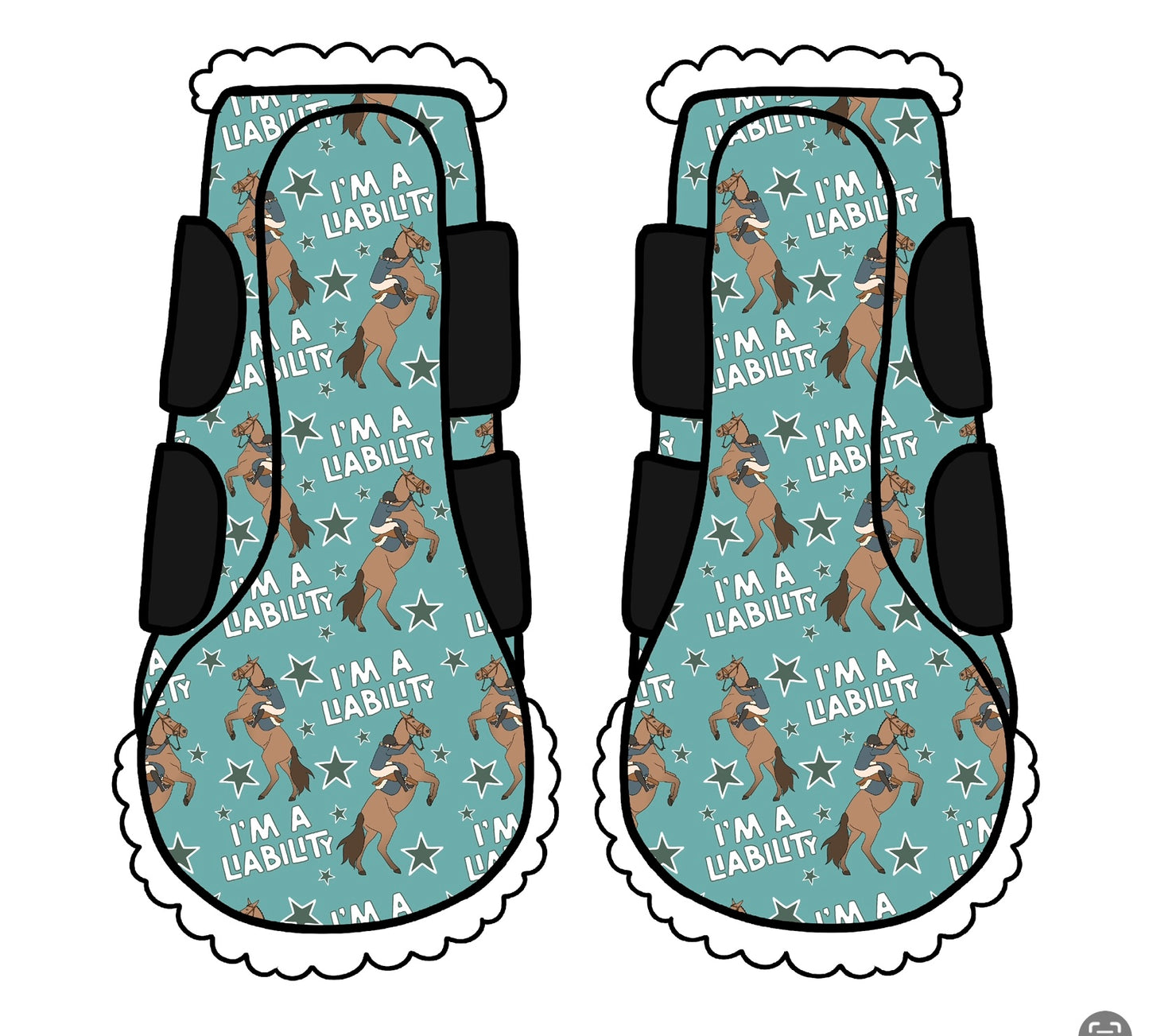 PREORDER liability brush boots